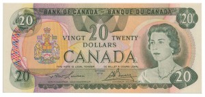 Canada 1979 20 Dollars –  Note  (Multicolour) Obverse