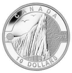 Two years ago, the Mint struck another coin commemorating Niagara Falls.