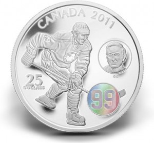 The Mint also featured Wayne and Walter on this $25 silver hologram coin.